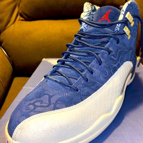 jordan 12 red womens